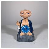 E. T. Clock | Vintage E.T. quartz clock by Nelsonic. - h. 9.5 x w. 5.5 x d. 5.25 in