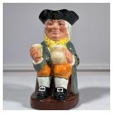 Royal Doulton Toby Jug | Royal Doulton Happy John colonial figure creamer, marked on bottom. - h. 6 