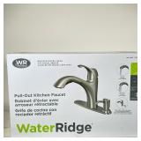CATS & OTHER CERAMIC FIGURINES | New in box, pull out kitchen faucet. WaterRidge brand.