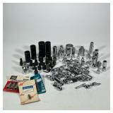 Sockets & others group | Large group of sockets and other tool heads, approx. 90 pieces, including; 
