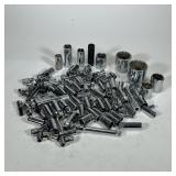 S-K Group of Sockets | Large S-K group of sockets, approx. 100+ pieces, including; hex, twelve point