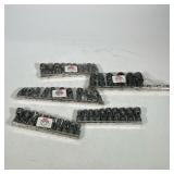 (5pc) Sets METRIC BONNEY UNIVERSAL JOINT ANGLE SOCKETS |