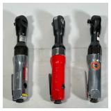 (3pc) Air Ratchets | Including an Ingersoll-Rand air ratchet, a Black & Decker service-air 3/8" air 