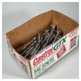 (14pc) Thorsen Socket Wrenches | Most but not all with angled heads. - l. 16.5 in (largest)