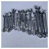 (20pc) S-K WRENCHES & SPANNERS | Mixed lot of S-K Tools wrenches and spanners ranging from 8mm - 22m