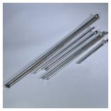 (7pc) LARGE SOCKET EXTENSIONS | Lot of various large socket extensions Dimensions: l. 36.5 in (longe