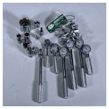 S-K RATCHET WRENCHES & SOCKETS | Including: 3 7.5 in. Ratchet wrenches, 2 4.5 in. Ratchet wrenches, 