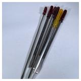 (6pc) OLD FORGE USA & OTHER LARGE SCREWDRIVERS | Large steel flathead screwdrivers by Old Forge USA 