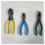 (3pc) Misc. Wire Cutters |