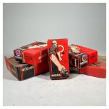 (5pc) Rodac Pneumatic Tool Set | Miscellaneous tools. - h. 3 x w. 7 x l. 10 in (largest box)