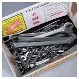 LARGE LOT MIXED SPANNERS & WRENCHES | Large mixed lot of Thorsen, Indestro, and other wrenches & spa
