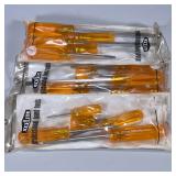 (3pc) XCELITE SCREWDRIVER SETS | Xcelite Professional Tools screwdriver sets including: 2 flathead 5
