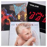 (3pc) MIXED VINYL RECORD ALBUMS | Mixed vinyl record albums including: David Bowie "Lets Dance" (SD-