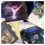 (8pc) Moody Blues Traffic Graham Nash David Crosby Stills Nash and Young Emerson. Lake Palmer Albums