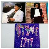(3pc) Michael Jackson and Prince Albums | Prince 1990 923720–1 F; Michael Jackson off the wall FE357