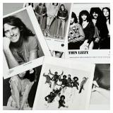 (7pc) MUSICIAN HEADSHOTS | Mixed lot of various musician & band headshots including: Alice Cooper Ro