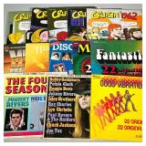 (14pc) Mixed compilation Vinyl Records | Mixed vinyl record albums, including; "Good Vibrations" (P1