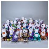 (30pc) LIMITED TREASURES COIN BEARS | Lot of 30 Limited Treasures state coin bears and John Adams Pr