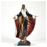 ERTE [ROMAIN DE TIRTOFF] (1892-1990), BRONZE | Fauberg St. Honore ed. 83/375, Chalk & Vermillion h. 