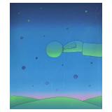 "JEAN-MICHEL FOLON (BELGIAN, 1934-2005) LITHOGRAPH | La Nuit du Temps Screenprint Subject 28.5 x 23.