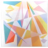 "YAACOV AGAM (ISRAELI, B. 1928), AGAMOGRAPH | Peace Holographic print in colors Signed & numbered lo
