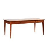 "STEPHEN SWIFT BUREAU PLAT | Desk / writing table of rectangular form with two dovetail drawers, and