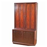 "DANISH MID-CENTURY ROSEWOOD CABINET: BLOOMINGDALE