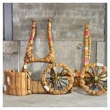 [NEW IN BOX] JERALD MFG. SULKY PONY CART: COLLECTION OF SUSIE HILFIGER | Green and gold