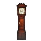 GEORGE III GRANDFATHER CLOCK | Oak grandfather clock
