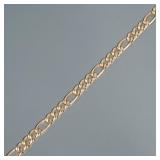 14K GOLD LINK NECKLACE | Designed as a curb link necklace;, marked "585"; 20.5g - l. 24 in.