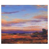 "WILLIAM BERRA (AMERICAN, B. 1952) | New Mexico Colors oil on masonite 8 x 10 in., board signed and 