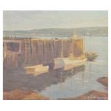 "EUGEN h. PETERSEN (19TH/20TH CENTURY) | Low Tide oil on panel h. 8 x 10 in., signed lower right, Hu