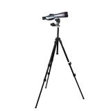 "LEICA TELEVID 77 SPOTTING SCOPE & BOGEN TRIPOD | telescope dimensions. : 4.5in. h, 17.5 in. l, 3.5 