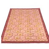 PROBABLY WEINRIB PATTERNED DHURRIE RUG, HILFIGER COLLECTION | Having an overall pattern of hexagonal