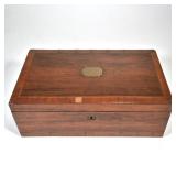 ENGLISH TRAVEL WRITING BOX | h. 5.5 x w. 16 x d. 9.5 in.