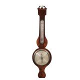 C. BELATTI & SONS BANJO BAROMETER, NEWARK, NY | h. 37.5 x w. 10 x d. 2.5 in.
