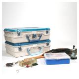 "VOM HOFE, CREEK CHUB, & OTHER COLLECTION FISHING GEAR | Including a Vom Hofe fishing reel, marked E