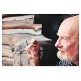 "FRANK RITTER (AMERICAN, 1947-2023) | Portrait of a man Large format photographic print in color h. 