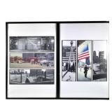 "(2pc) FRANK RITTER (AMERICAN, 1947-2023) TRIPTYCH PHOTOGRAPHS | two englarged 