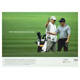 IBM PGA TOUR POSTER | Nicely matted and framed, c. 2004. - h. 30.25 x w. 41.75 in (overall)