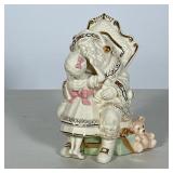 Lenox Santa Figure | “Santa Please” from the Lexox Jewlels Collection. Trademark Lenox china with go
