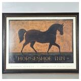 WARREN KIMBLE PRINT | “Horseshoe Inn” print by Warren Kimble for American folk art; 15.5 x 22.5 in. 