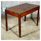 SMALL SIDE TABLE | Small wooden side table Dimensions: h. 22.5 x w. 18 x l. 30 in