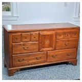 ETHAN ALLEN COUNTRY CROSSINGS DOUBLE DRESSER | Ethan Allen double dresser from Country Crossings, ha