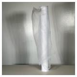 TULLE FABRIC BOLT | Bolt of white tulle. Dimensions: l. 28.5 in