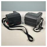 (2pc) Polaroid Cameras | Including: Sun 660 Auto Focus, and other polaroid camera. Dimensions: h. 4 