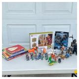 CHILDREN’S BOOKS & TOYS | Including: New in box castle blocks, knights, horses, and other animal toy