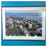 Marblehead Harbor Photograph | Framed original photographic print of Marblehead Harbor, New England.