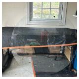 Round Glass Table Top | Large circular glass table top - Glass top only, no table base included . Di
