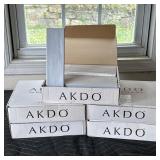 (5pc) Boxes Akdo Tiles | Akdo Origin Sky Blue Matt tiles Dimensions: h. 2.5 x l. 10.5 in (ea. tile)
